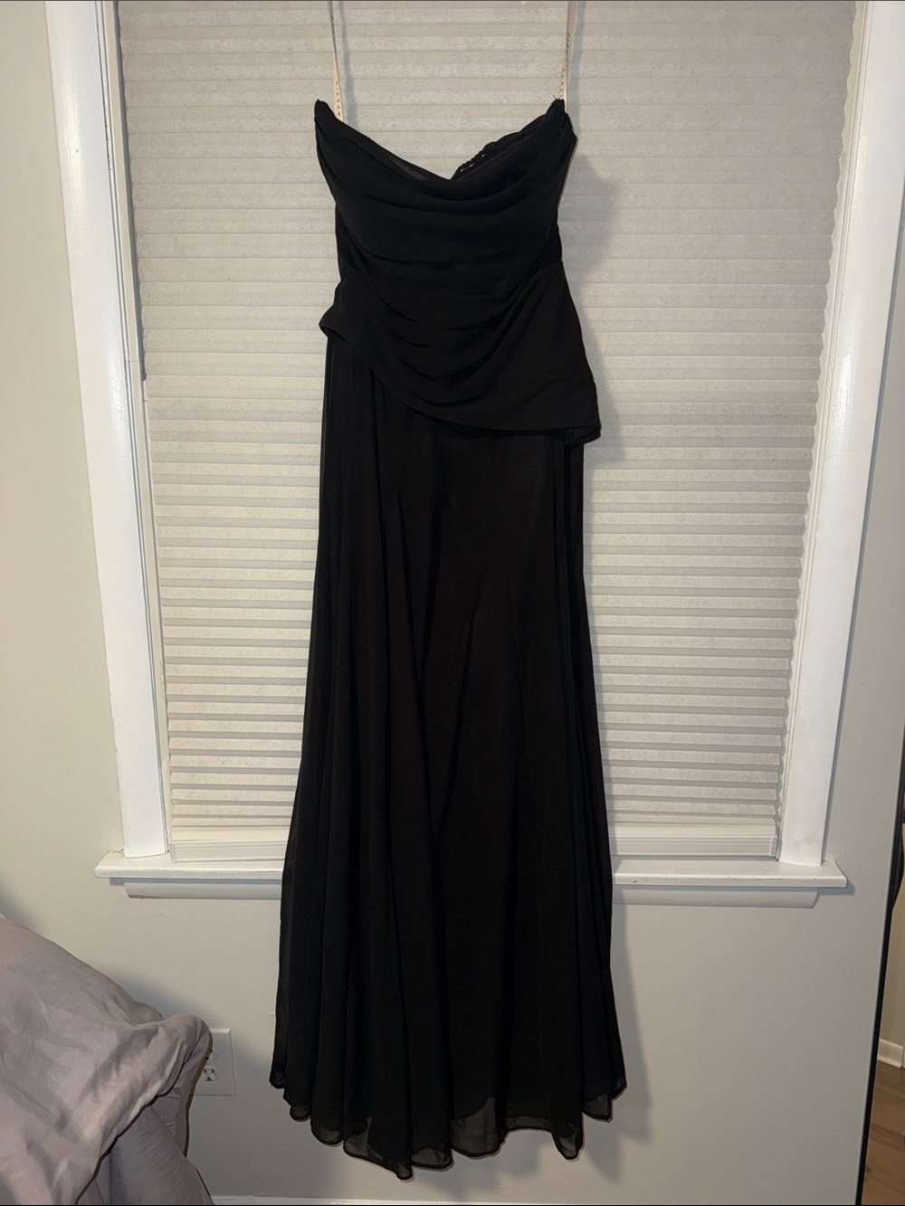 Azazie Gabriela Bridemaid Dress, neck scarf included